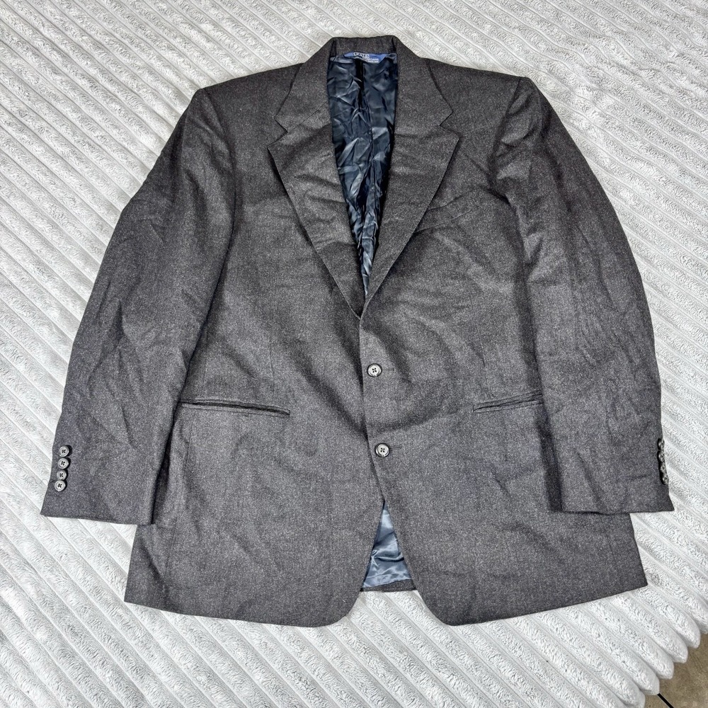 Polo Ralph Lauren 44/38 long 100%‎ wool season F4 men's blazer jacket vintage